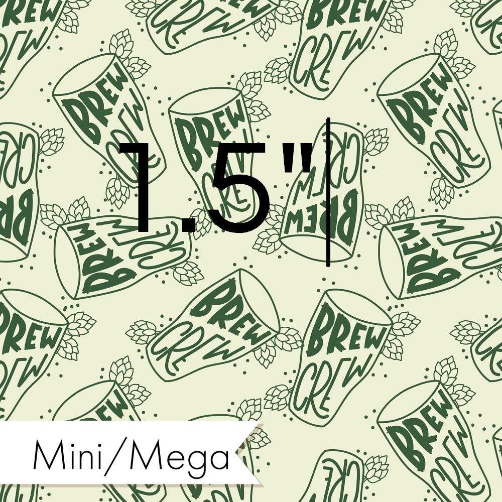 Design 14 Brew Crew Fabric – premium custom printed fabric for sewing | Fabric by Missy Rose