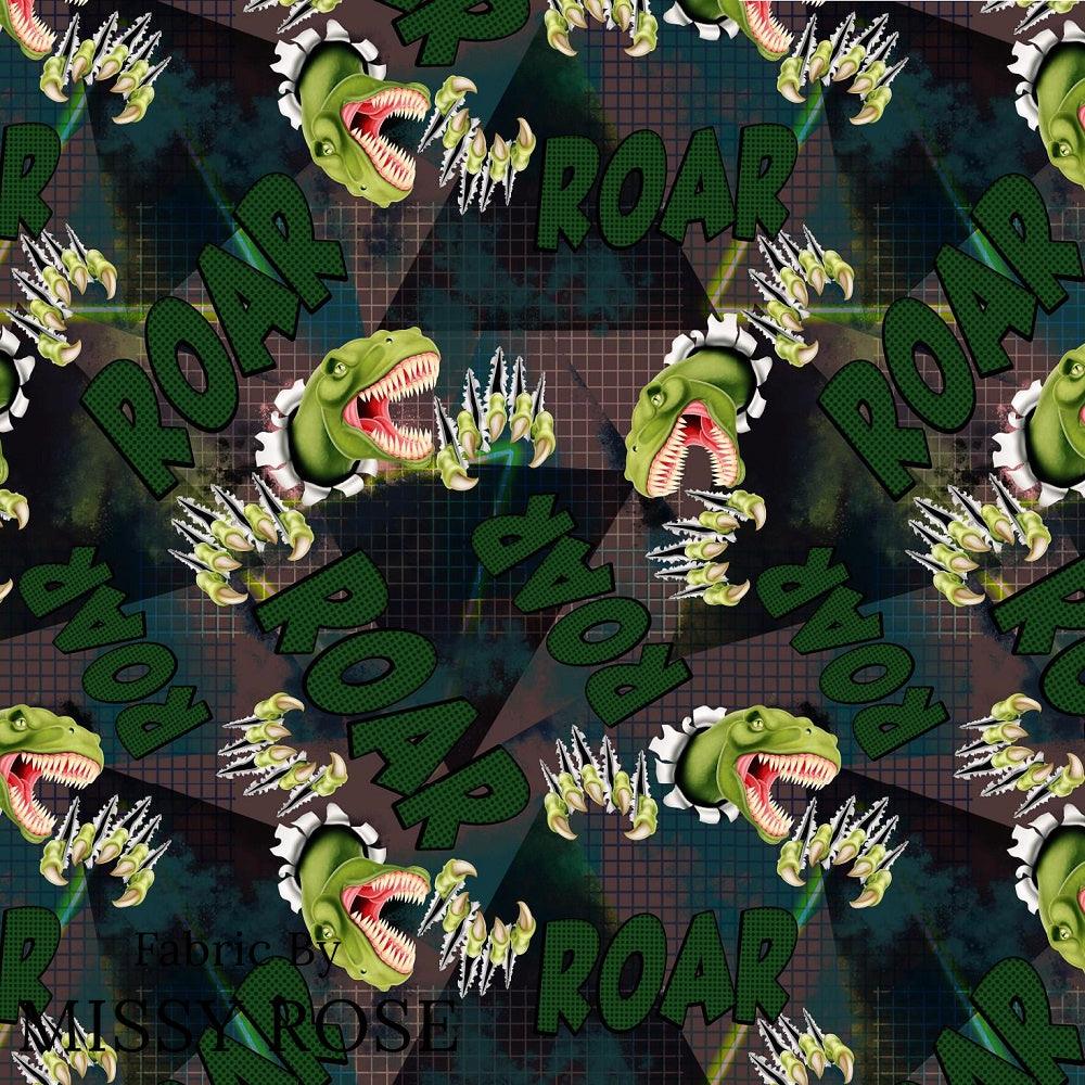 Design 140 Roar Fabric – pre-order designer fabric Australia | Fabric by Missy Rose