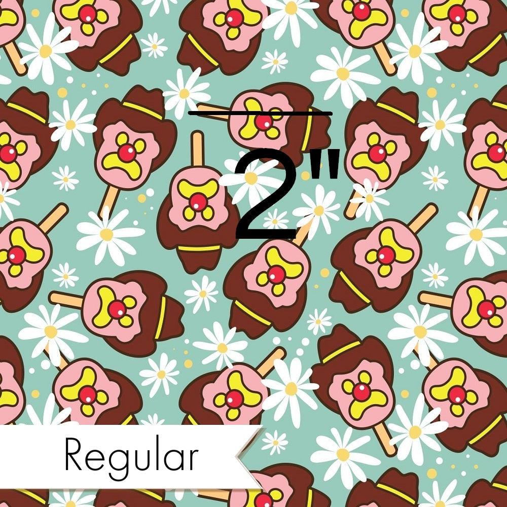 Design 143 Teal Ice Cream Fabric – Australian custom printed fabric pre-order | Fabric by Missy Rose