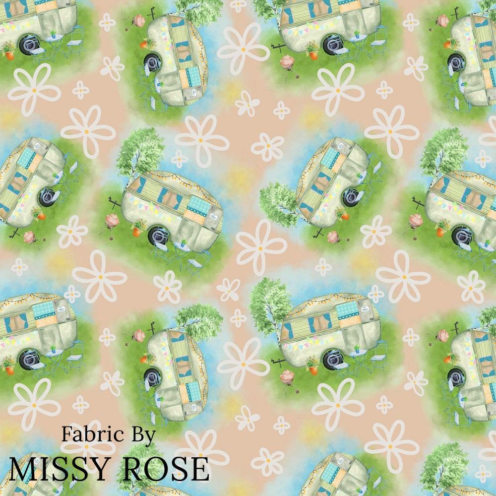 Design 144 Caravan Fabric – made-to-order custom fabric by the metre | Fabric by Missy Rose