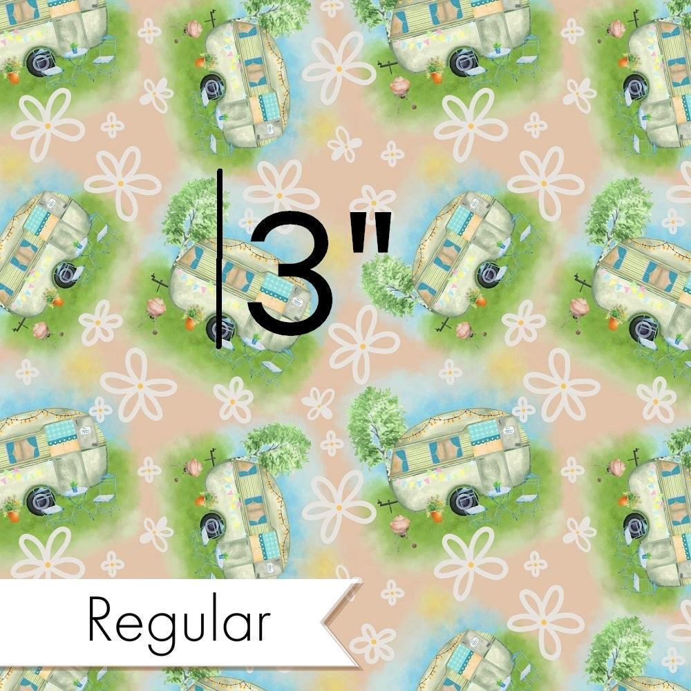 Design 144 Caravan Fabric – premium custom printed fabric for sewing | Fabric by Missy Rose
