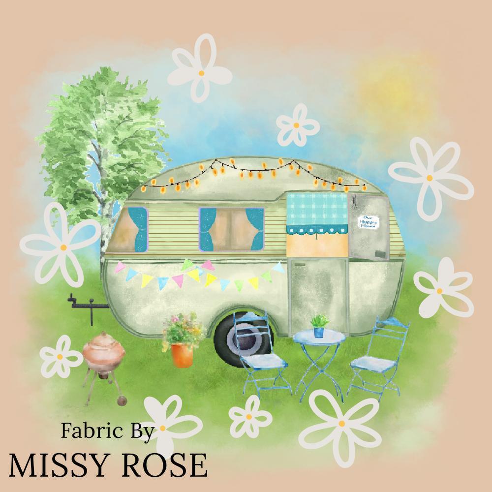 Design 144 Panel Fabric – pre-order designer fabric Australia | Fabric by Missy Rose