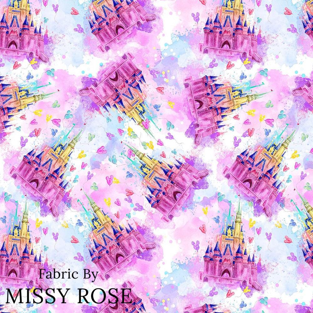 Design 145 Castle Fabric – pre-order designer fabric Australia | Fabric by Missy Rose