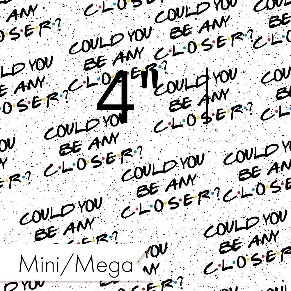 Design 148 Closer Fabric – Australian custom printed fabric pre-order | Fabric by Missy Rose