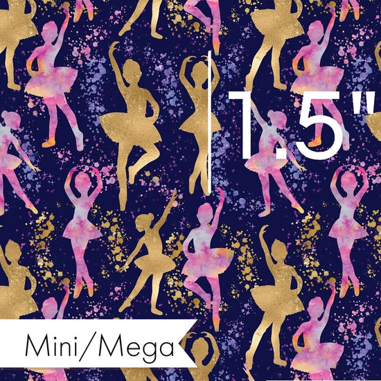 Design 157 - Navy Ballerina Fabric