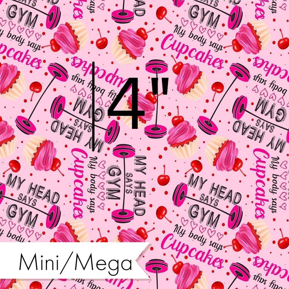 Design 168 Pink Gym Fabric – Australian custom printed fabric pre-order | Fabric by Missy Rose