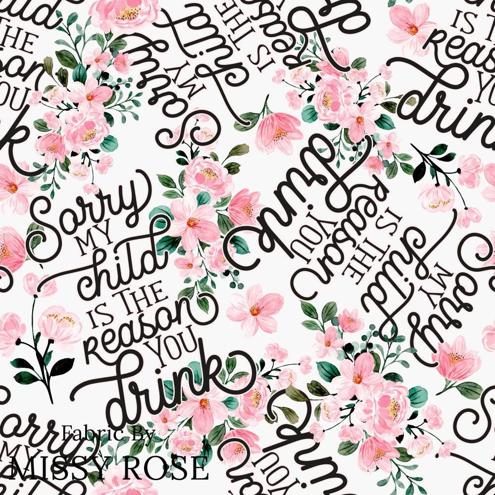 Design 173 Humour Fabric – pre-order designer fabric Australia | Fabric by Missy Rose