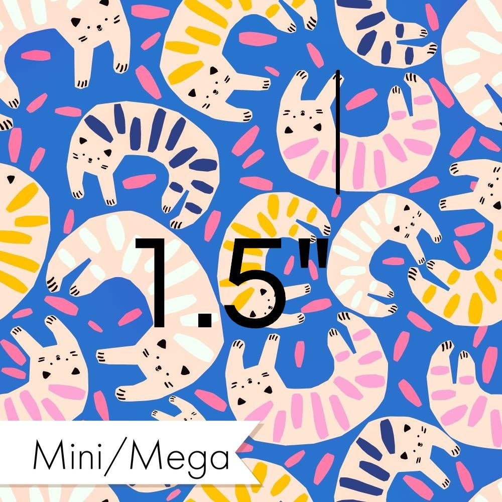 Design 175 - Quirky Cats Fabric