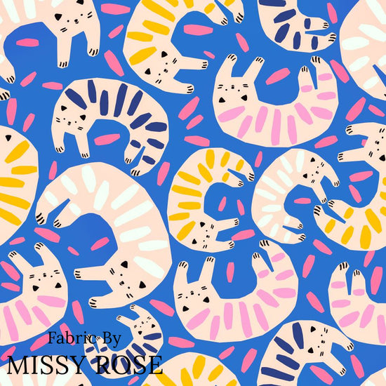 Design 175 - Quirky Cats Fabric