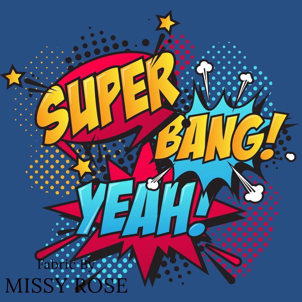Design 176 Panel Fabric – premium custom printed fabric for sewing | Fabric by Missy Rose