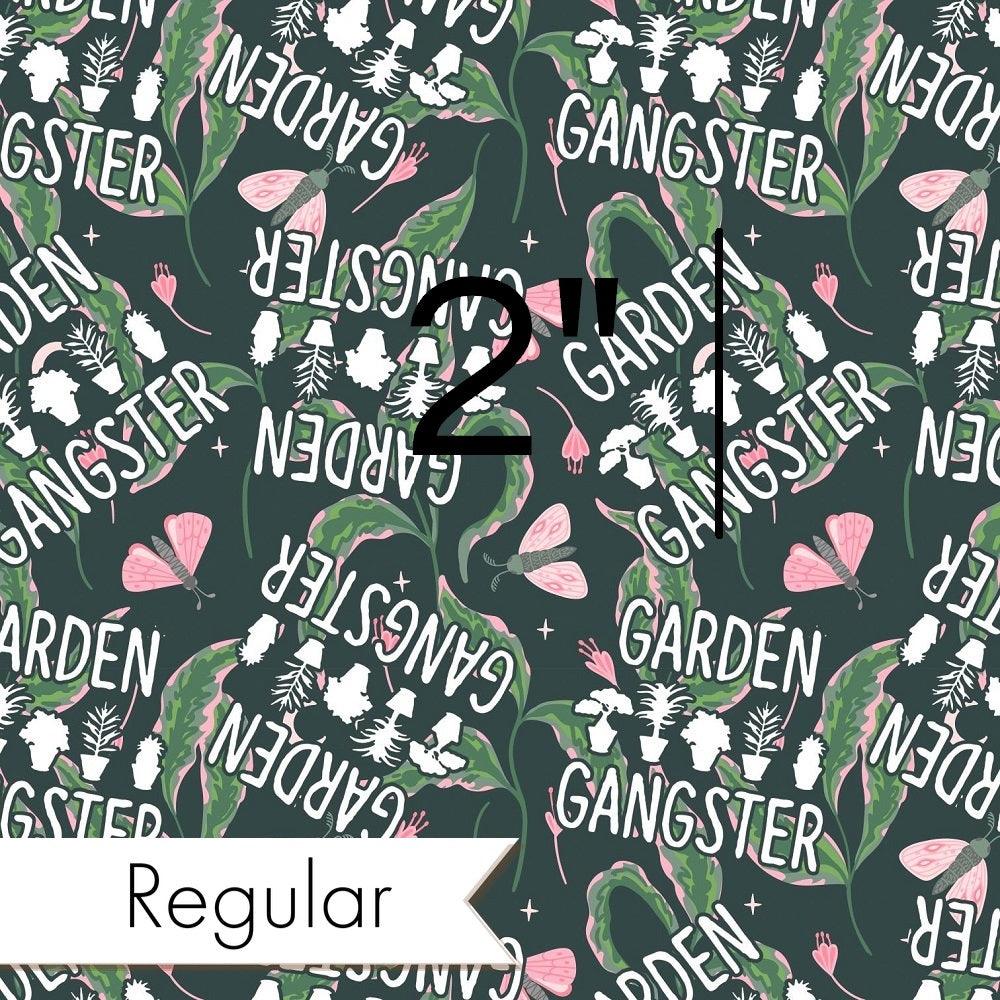 Design 18 Garden Gangster Fabric – custom printed pre-order fabric Australia | Fabric by Missy Rose