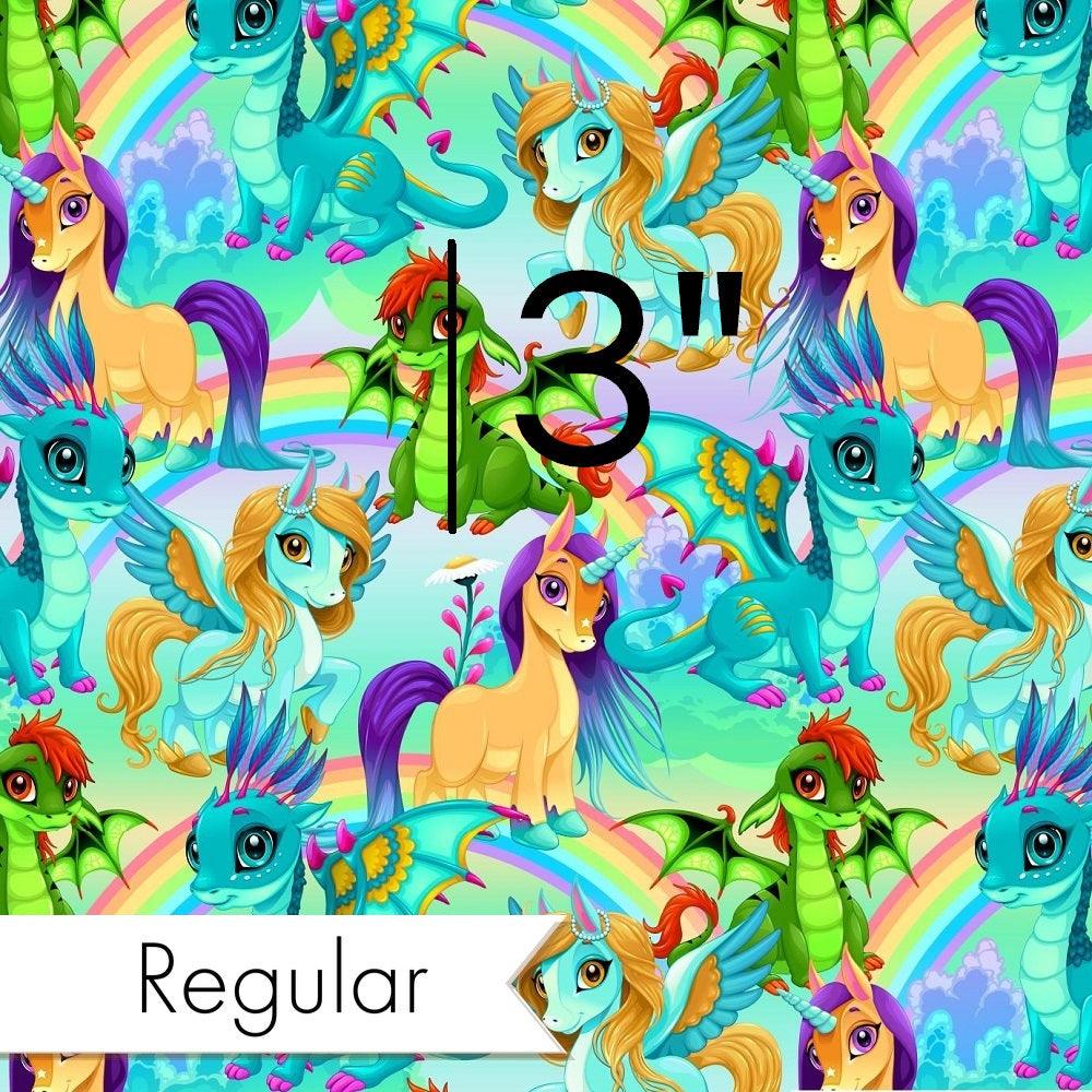 Design 182 Bright Unicorn Fabric – Australian custom printed fabric pre-order | Fabric by Missy Rose