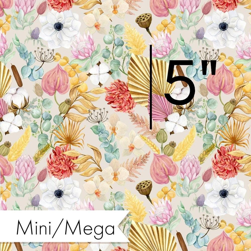 Design 183 Boho Floral Fabric – pre-order designer fabric Australia | Fabric by Missy Rose