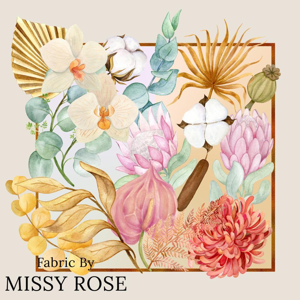 Design 183 Panel Fabric – Australian custom printed fabric pre-order | Fabric by Missy Rose