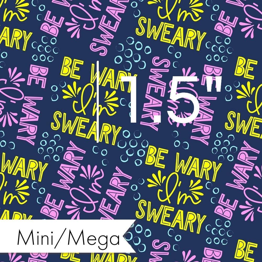 Design 185 Sweary Fabric – made-to-order custom fabric by the metre | Fabric by Missy Rose