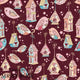 Design 189 - Sweet Birds Fabric