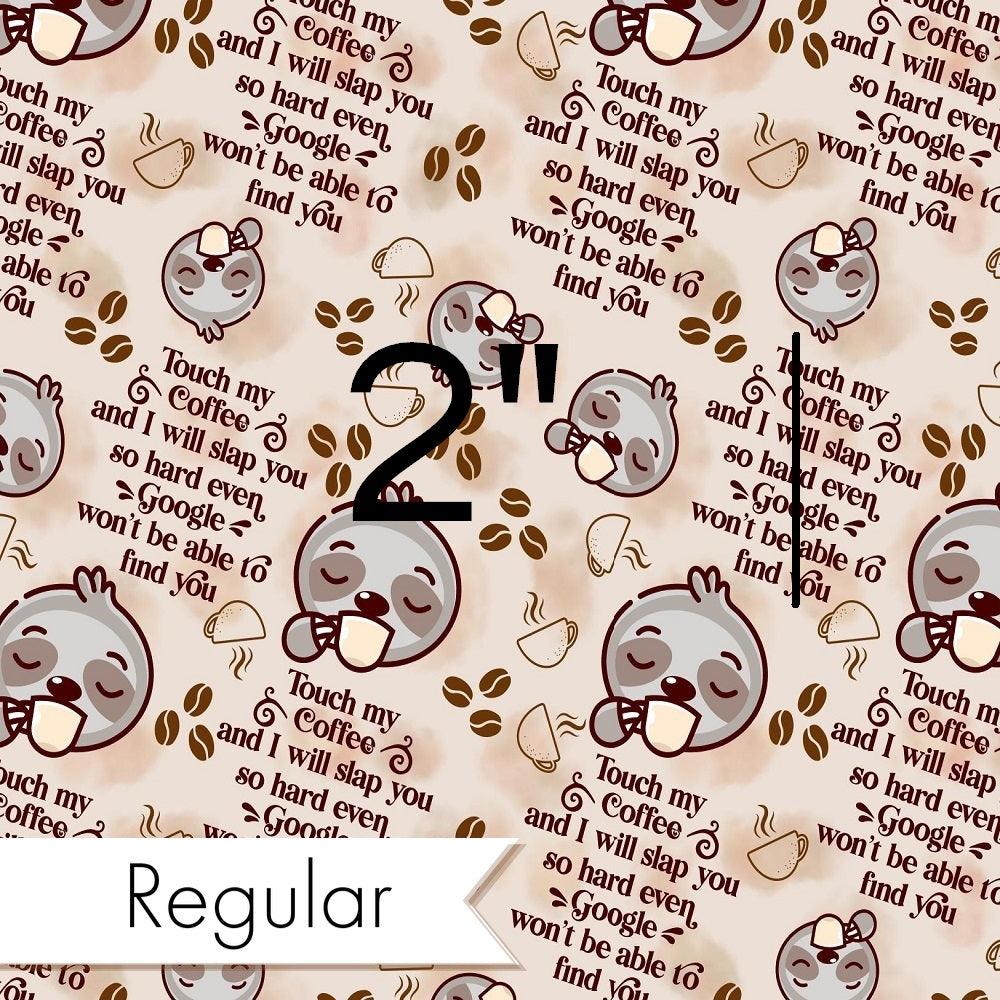 Design 191 Coffee Fabric – custom printed pre-order fabric Australia | Fabric by Missy Rose