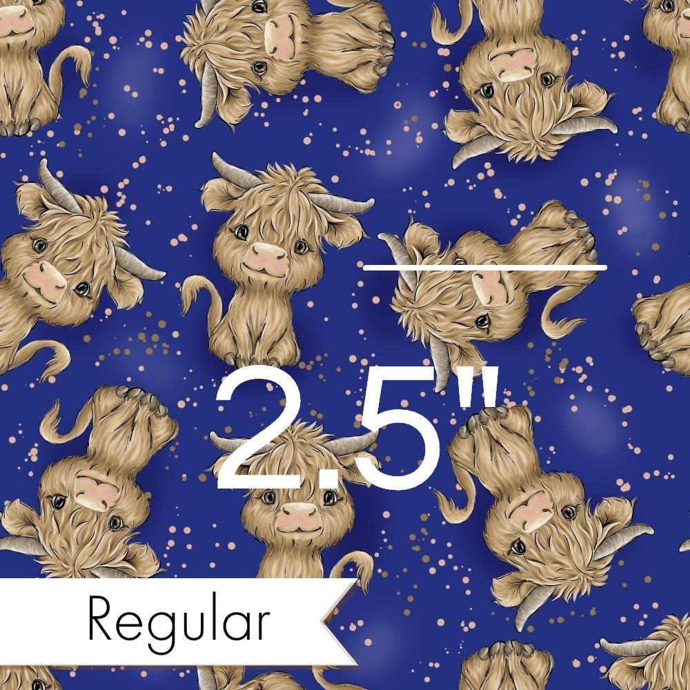 Design 193 Navy Highland Fabric – premium custom printed fabric for sewing | Fabric by Missy Rose