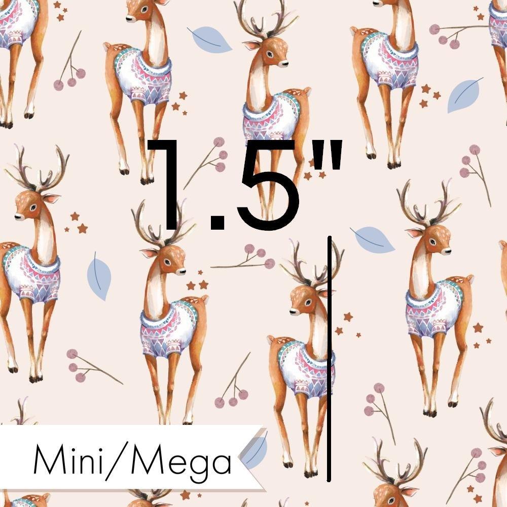 Design 198 Deer Fabric – pre-order designer fabric Australia | Fabric by Missy Rose