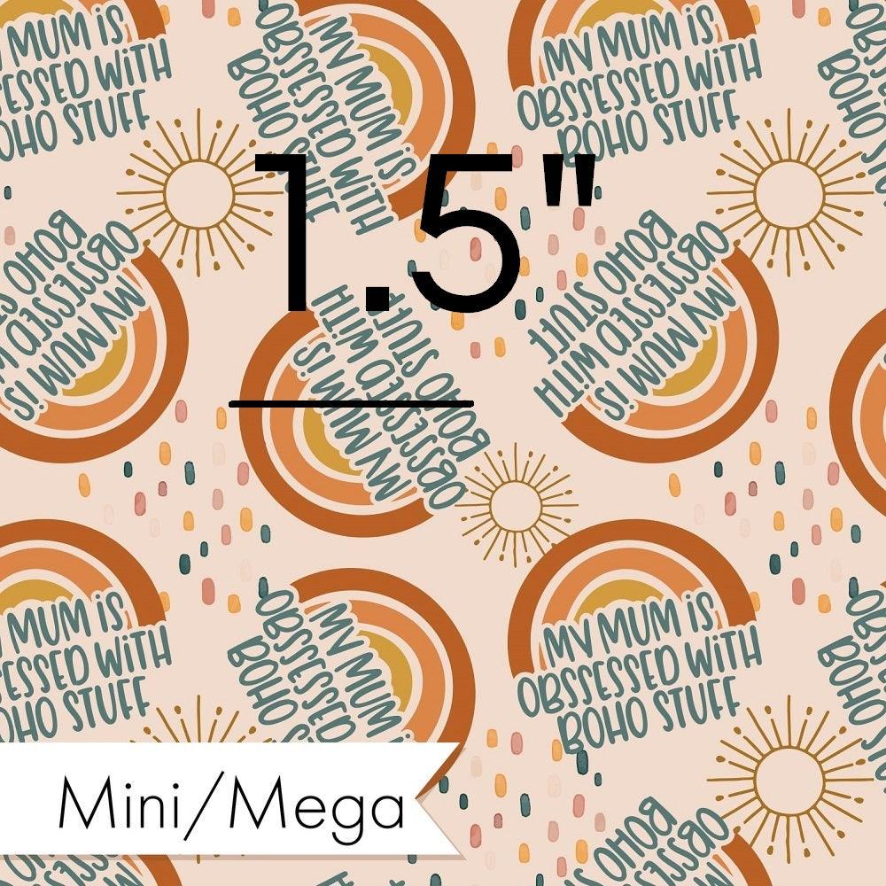 Design 2 Boho Mum Fabric – premium custom printed fabric for sewing | Fabric by Missy Rose