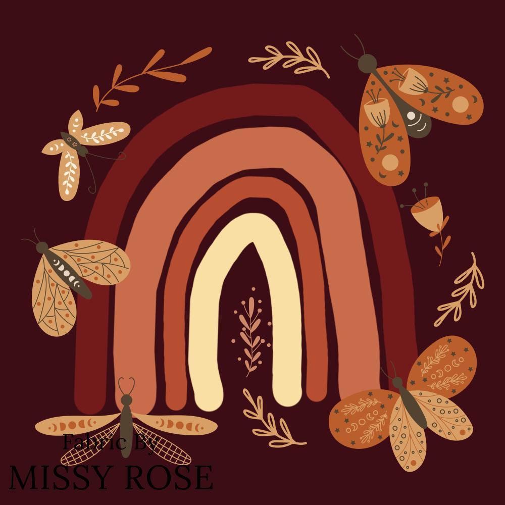 Design 202 Panel Fabric – custom printed pre-order fabric Australia | Fabric by Missy Rose