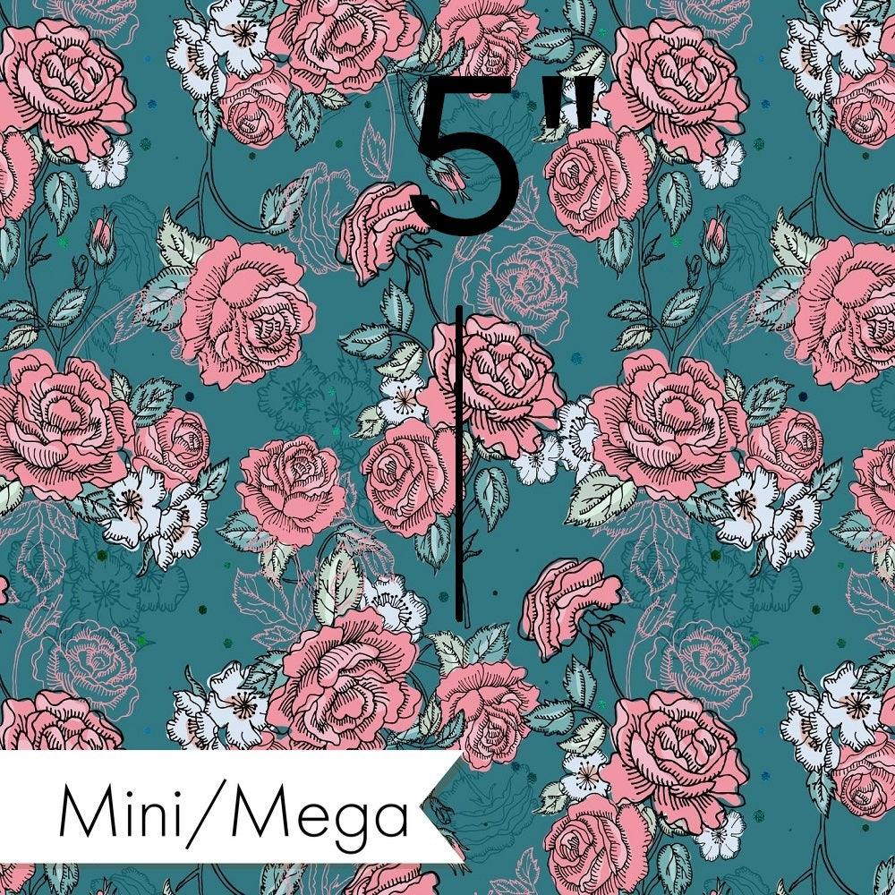Design 203 Roses Fabric – premium custom printed fabric for sewing | Fabric by Missy Rose