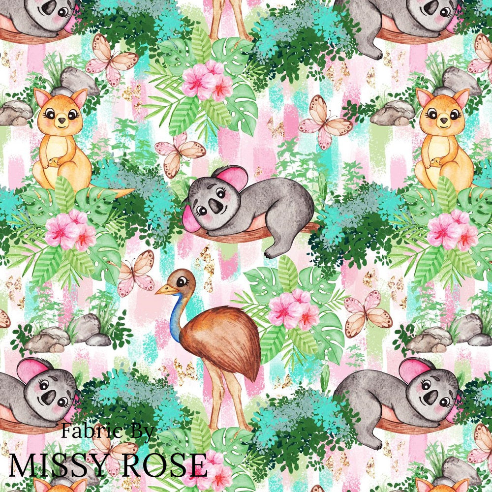 Design 205 - Australian Animals Fabric