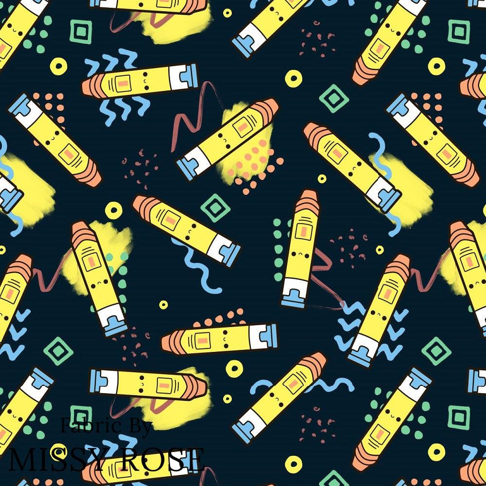 Design 213 Navy Epi Pen Fabric – Australian custom printed fabric pre-order | Fabric by Missy Rose