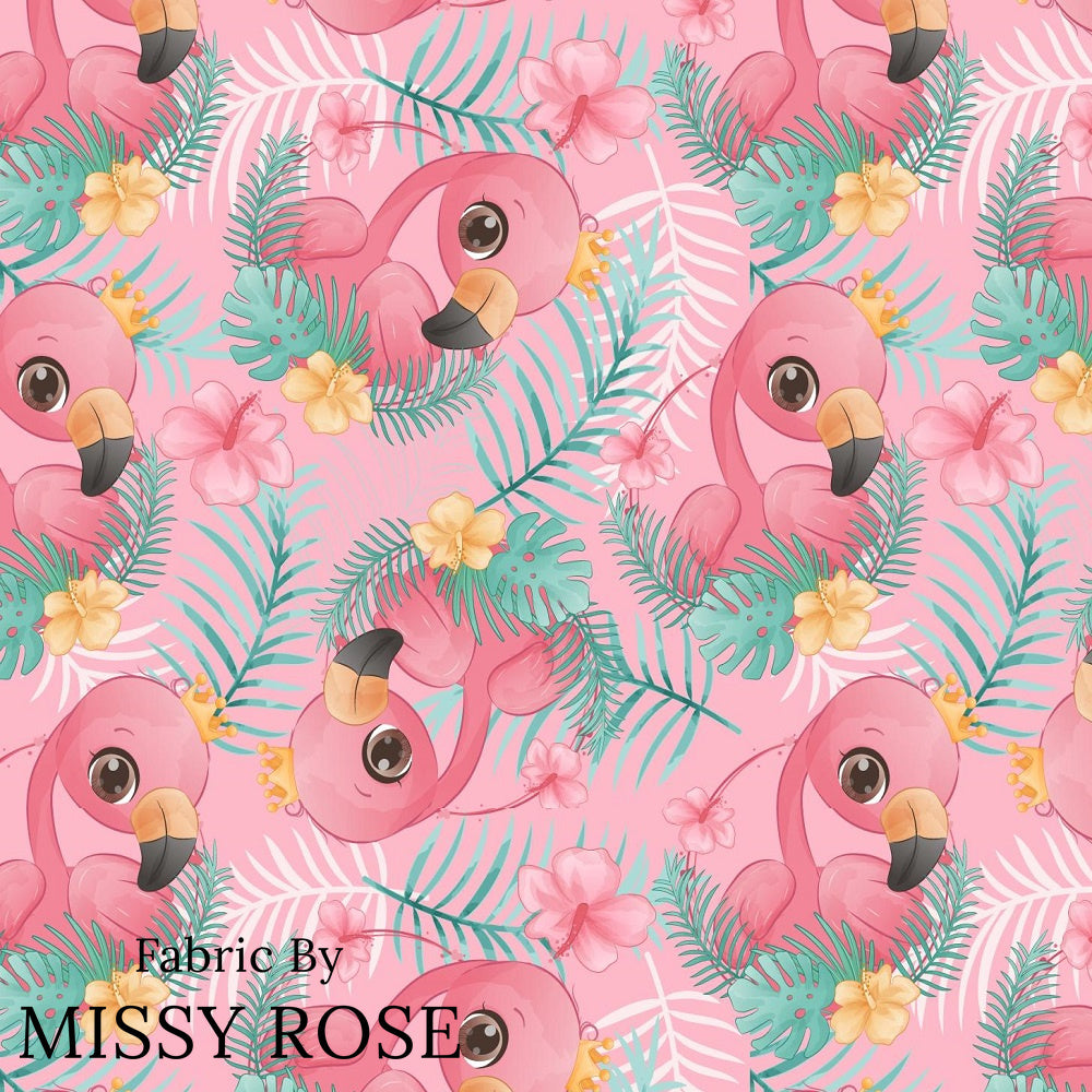 Design 214 - Pink Flamingo Fabric