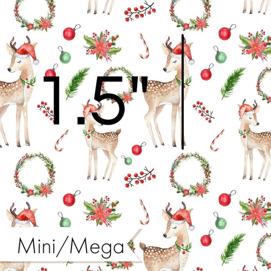 Design 217 - Xmas Deer Fabric