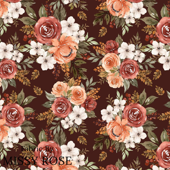 Design 218 - Autumn Floral Fabric