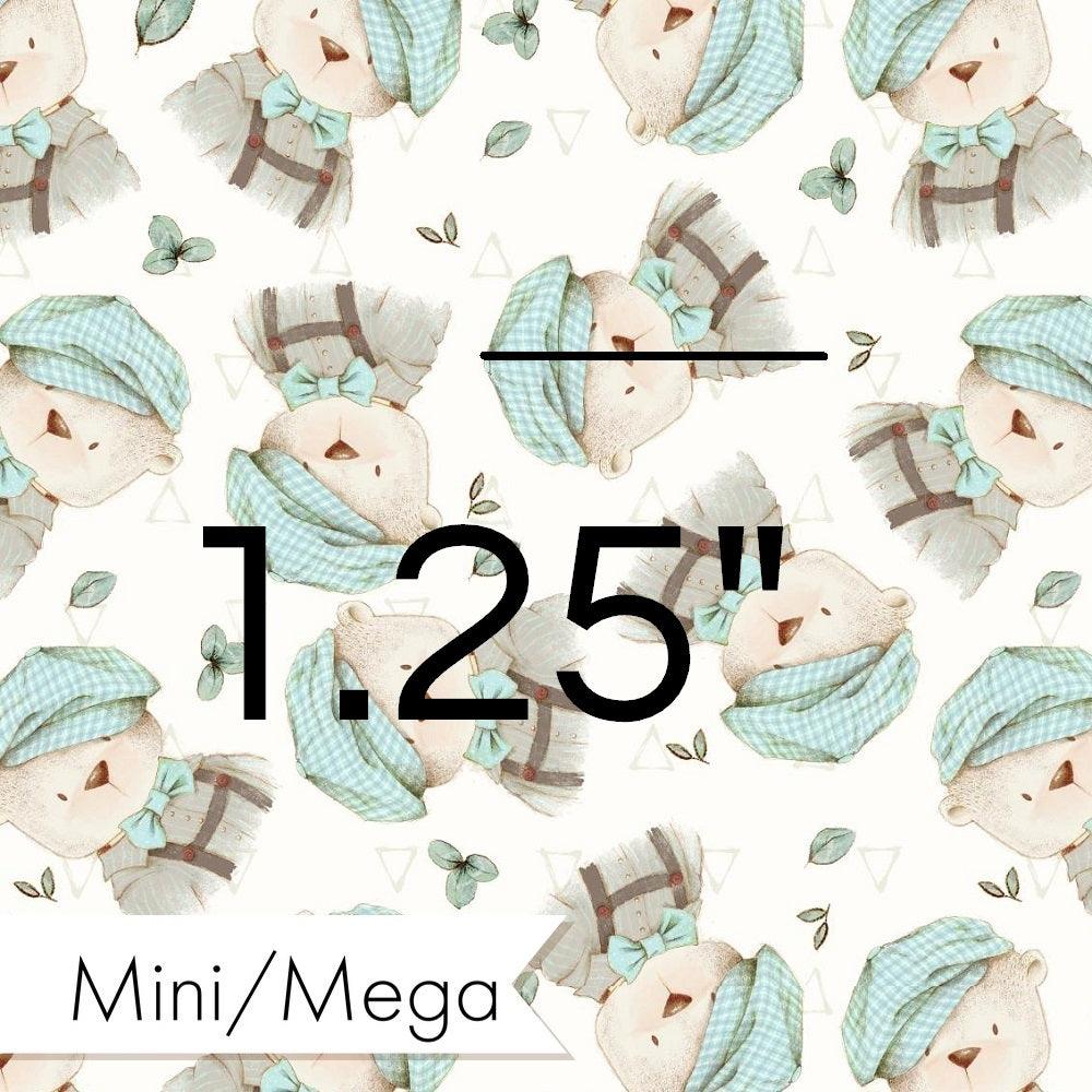 Design 219 Bear Fabric – custom printed pre-order fabric Australia | Fabric by Missy Rose