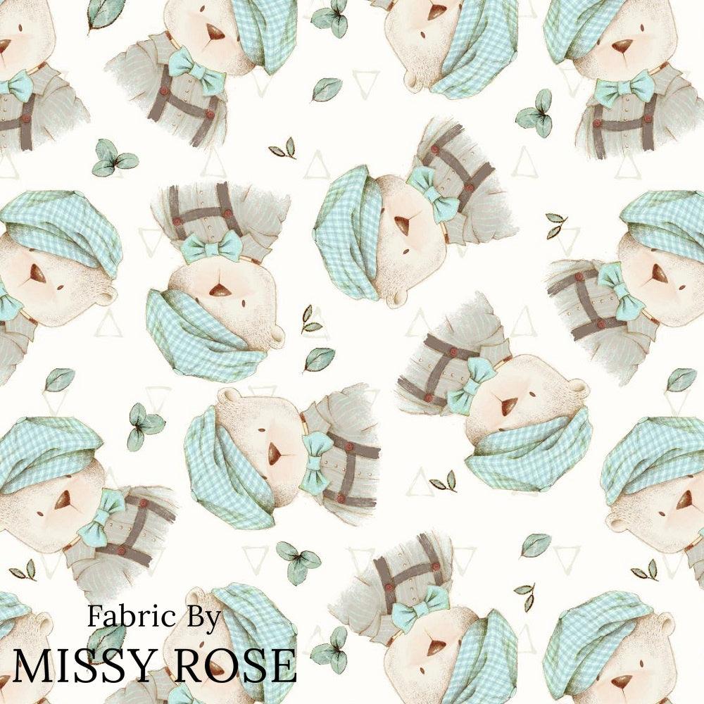 Design 219 Bear Fabric – Australian custom printed fabric pre-order | Fabric by Missy Rose