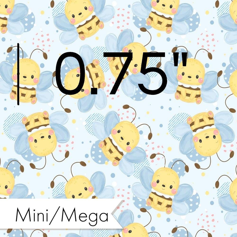 Design 220 Cute Bee Fabric – made-to-order custom fabric by the metre | Fabric by Missy Rose