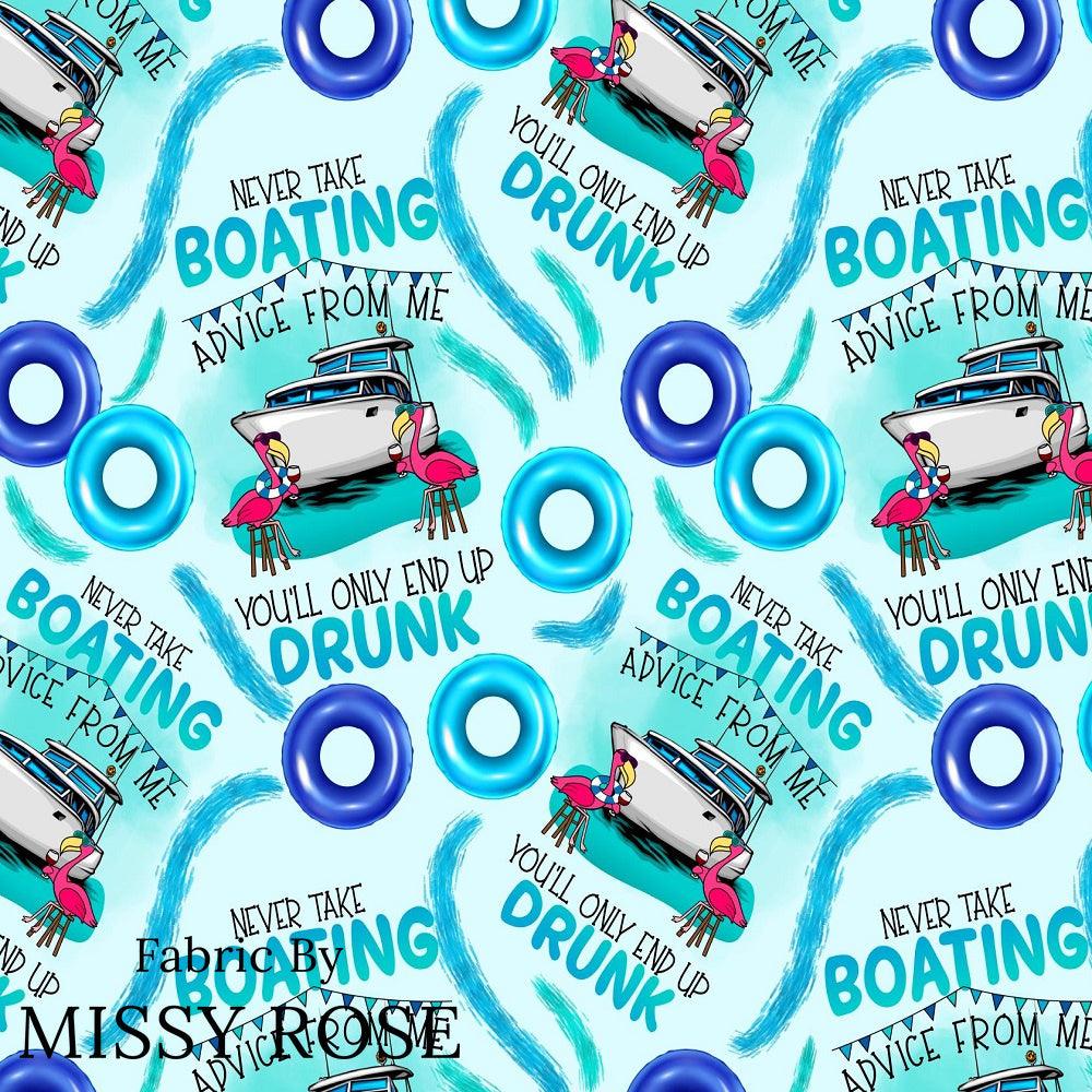 Design 221 Boating Fabric – custom printed pre-order fabric Australia | Fabric by Missy Rose