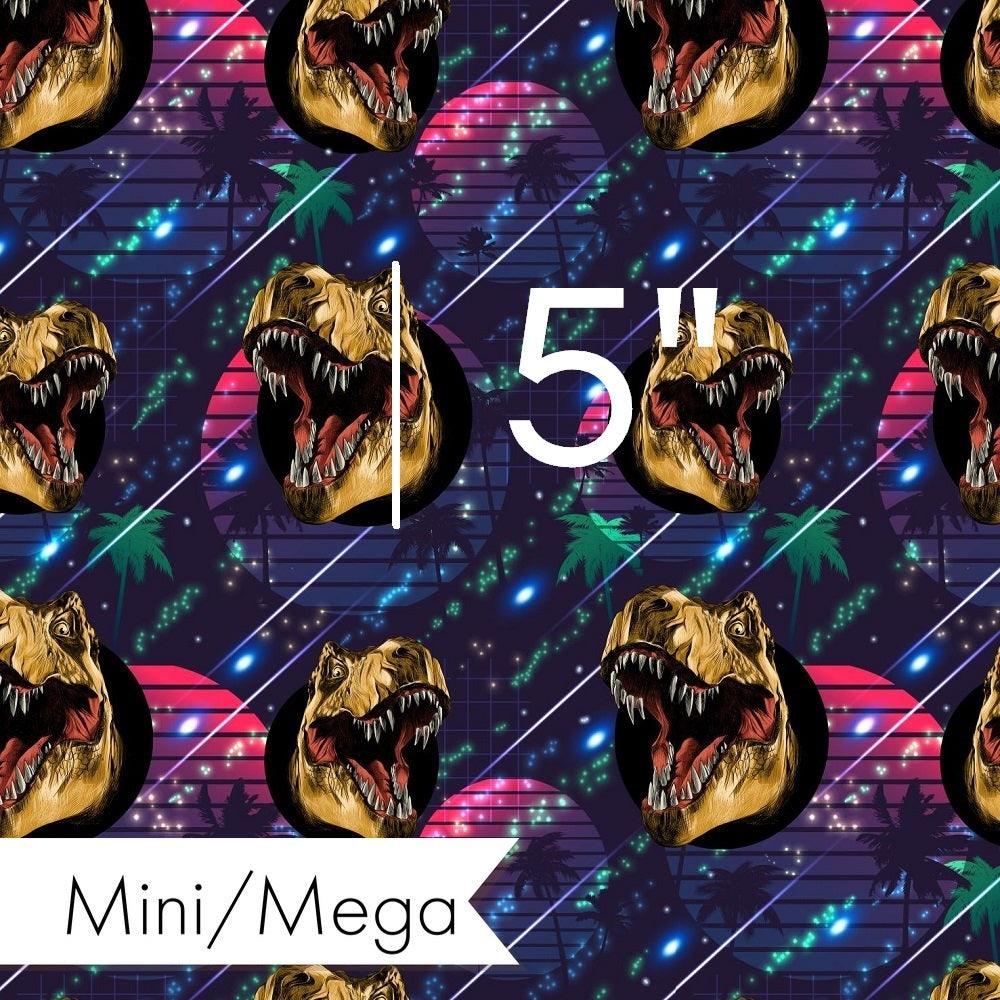 Design 224 Navy Dinosaur Fabric – custom printed pre-order fabric Australia | Fabric by Missy Rose