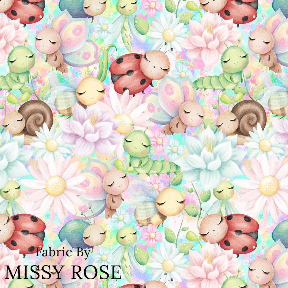 Design 225 Cute Bugs Fabric – pre-order designer fabric Australia | Fabric by Missy Rose