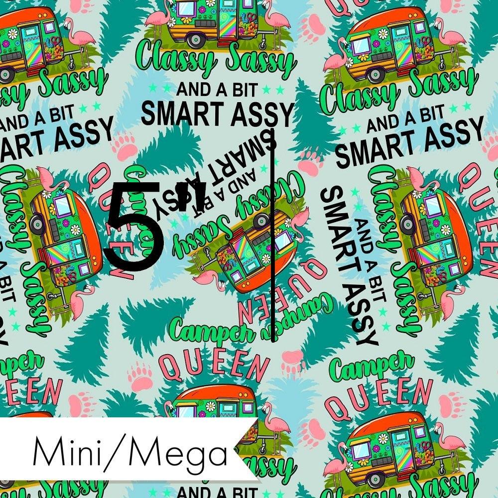 Design 227 Camper Queen Fabric – premium custom printed fabric for sewing | Fabric by Missy Rose