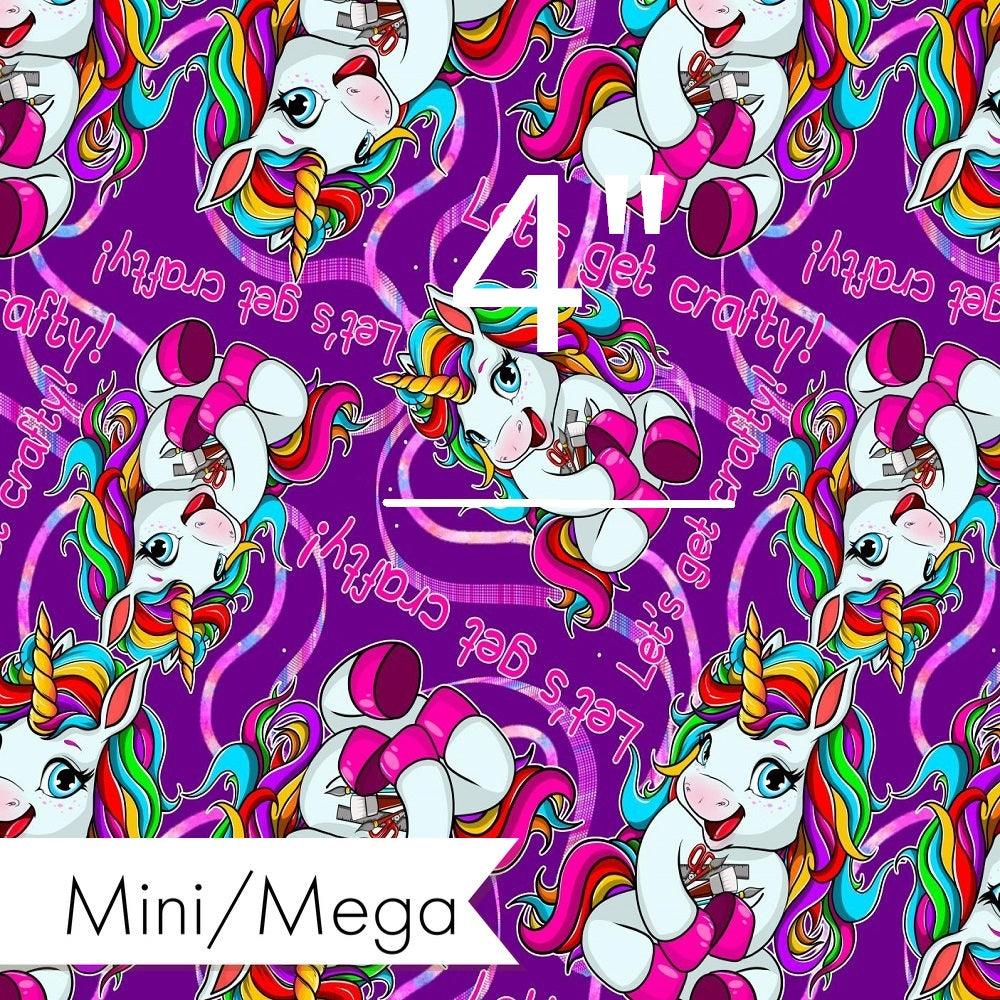 Design 232 Crafty Unicorn Fabric – Australian custom printed fabric pre-order | Fabric by Missy Rose