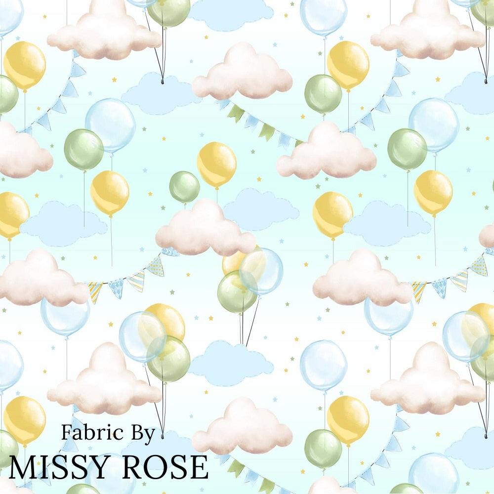 Design 233 Balloons Fabric – made-to-order custom fabric by the metre | Fabric by Missy Rose