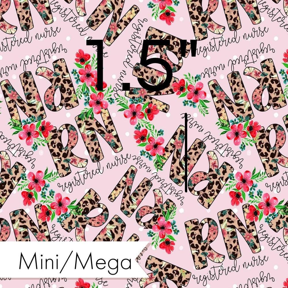 Design 234 Registered Nurse Fabric – custom printed pre-order fabric Australia | Fabric by Missy Rose