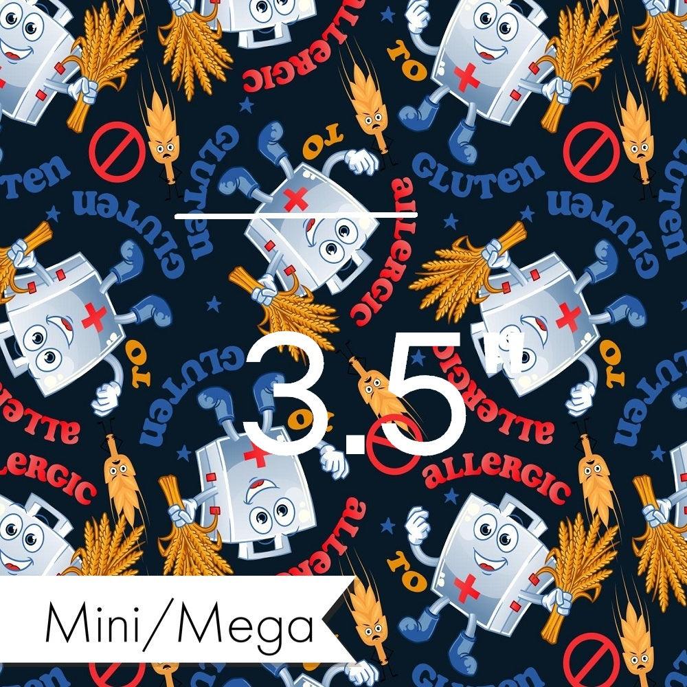 Design 237 Gluten Allergy Fabric – premium custom printed fabric for sewing | Fabric by Missy Rose