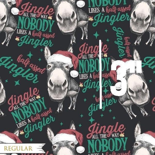 Design 238 Donkey Fabric – premium custom printed fabric for sewing | Fabric by Missy Rose