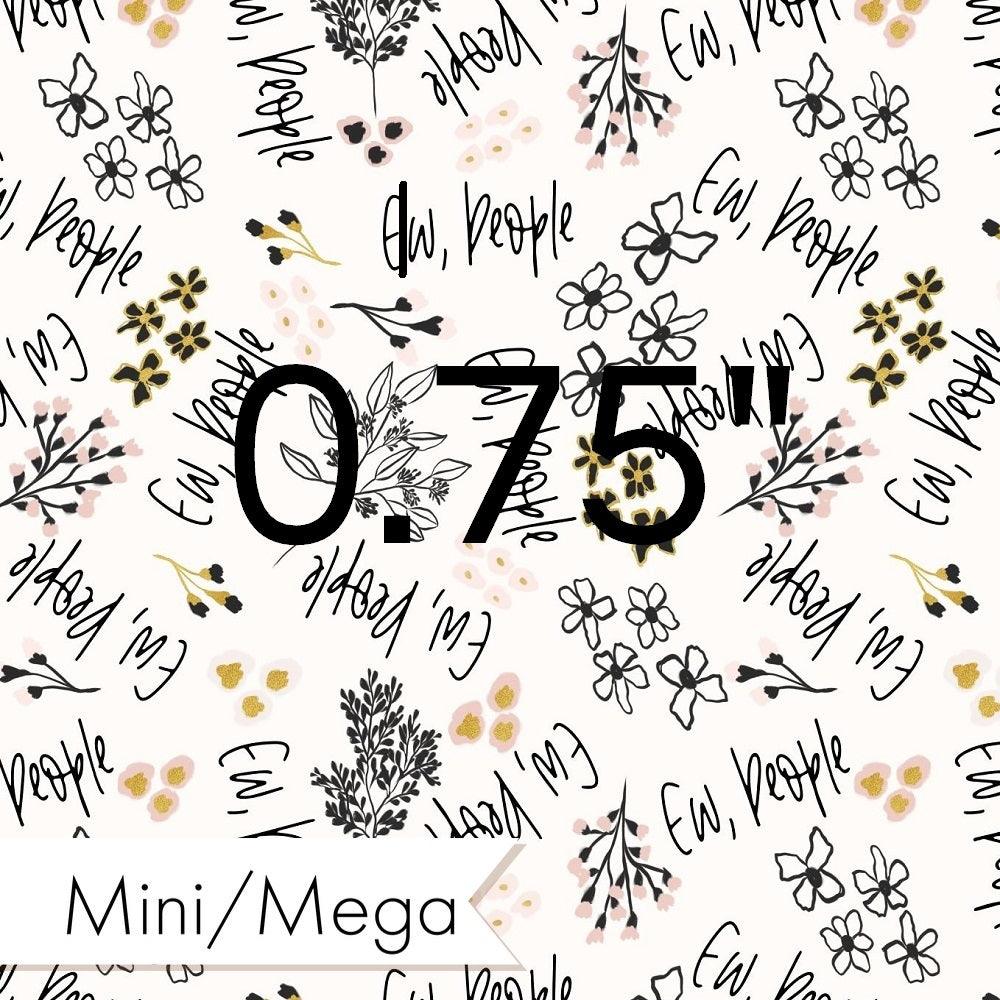 Design 242 Ew People Fabric – premium custom printed fabric for sewing | Fabric by Missy Rose