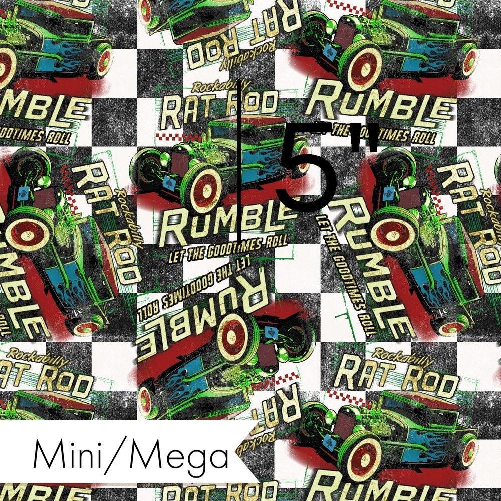 Design 244 Rat Rod Fabric – Australian custom printed fabric pre-order | Fabric by Missy Rose