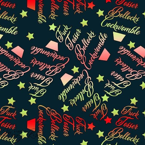 Design 244 Swear Tree Fabric – premium custom printed fabric for sewing | Fabric by Missy Rose
