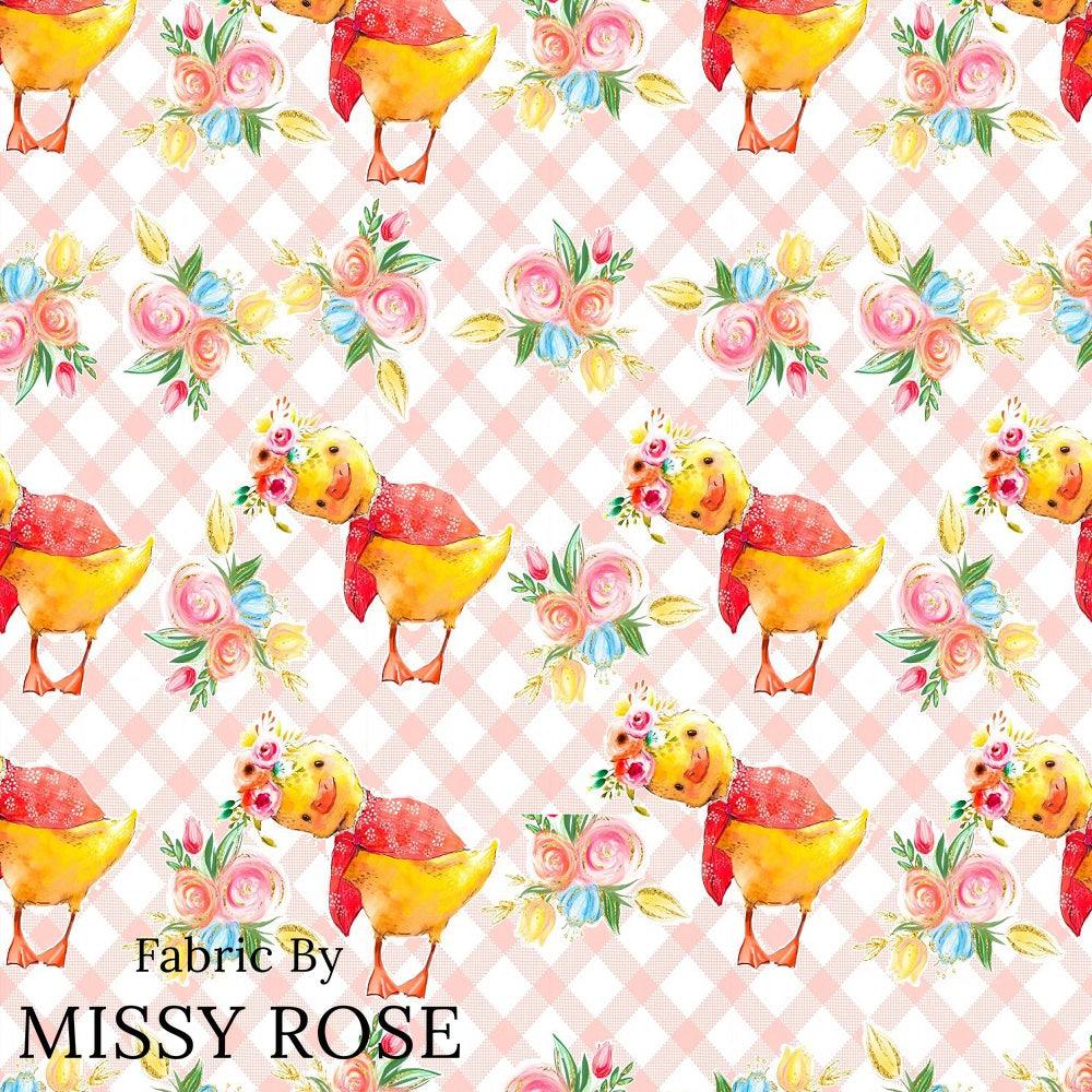 Design 246 Plaid Chick Fabric – custom printed pre-order fabric Australia | Fabric by Missy Rose