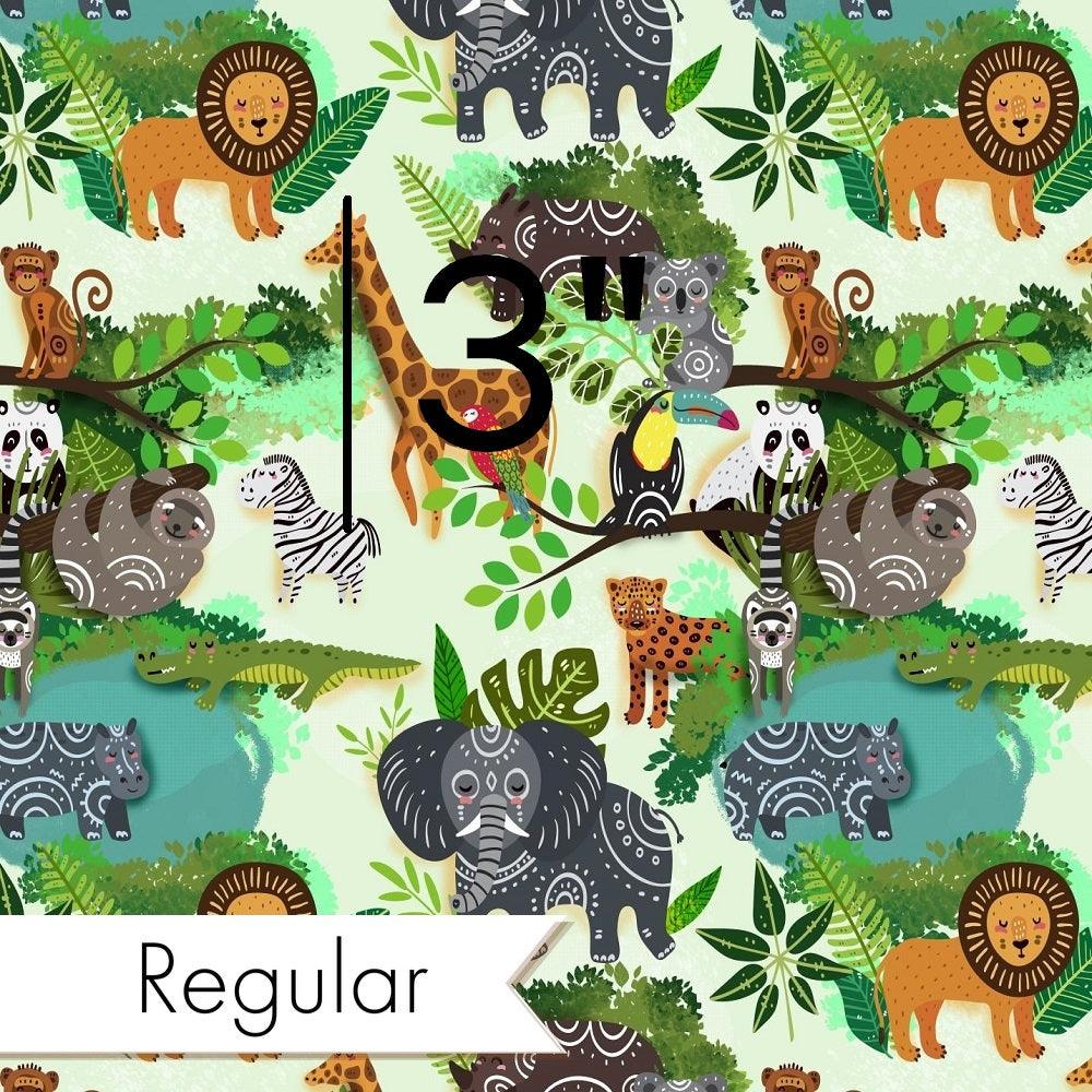 Design 248 Green Jungle Fabric – made-to-order custom fabric by the metre | Fabric by Missy Rose