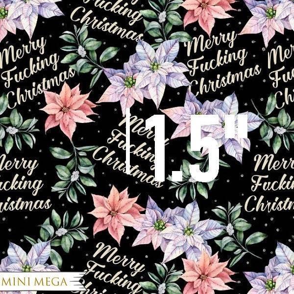Design 249 Swear Christmas Fabric – custom printed pre-order fabric Australia | Fabric by Missy Rose