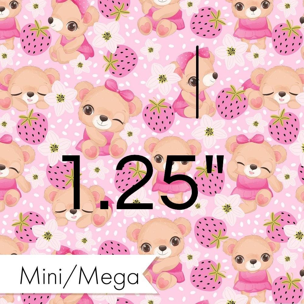 Design 25 Cute Bear Fabric – premium custom printed fabric for sewing | Fabric by Missy Rose